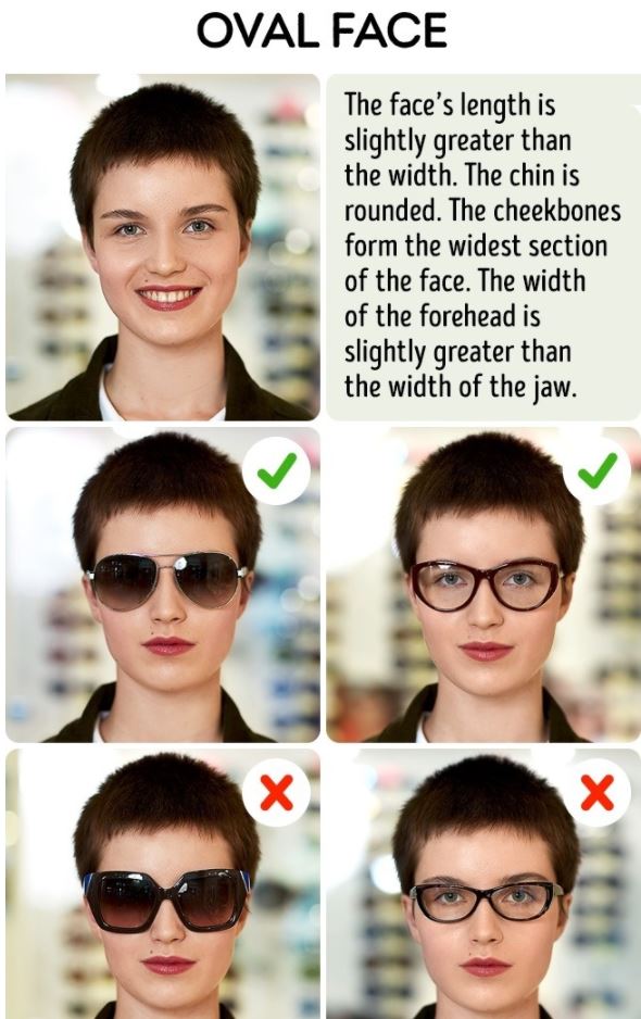PERFECT SUNGLASSES FOR YOUR FACE SHAPE - all4all